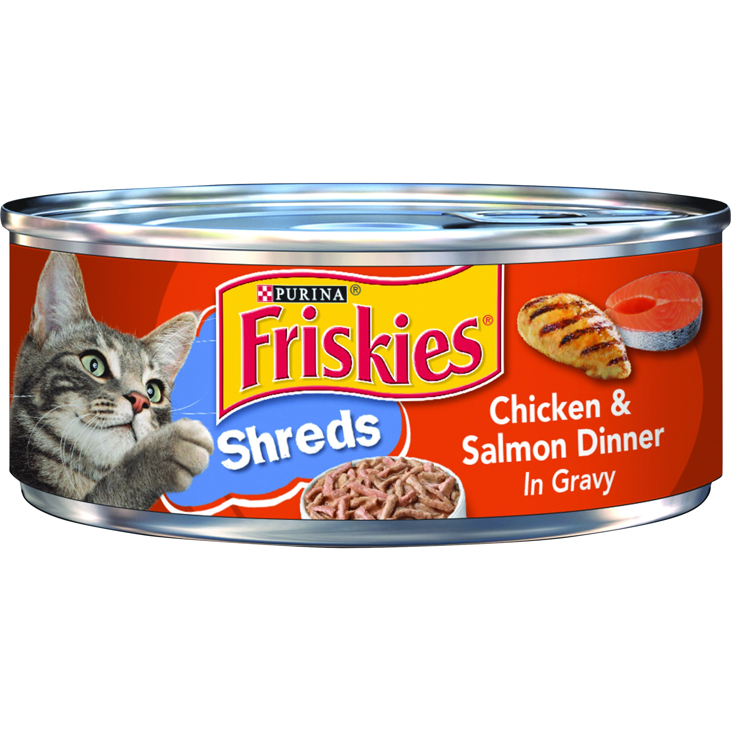 Friskies pate shop salmon dinner